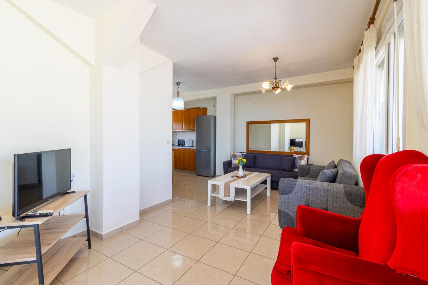 Apartmán Finas Penthouse,Private Terrace,Great View,Mins From Sea Kavala Exteriér fotografie
