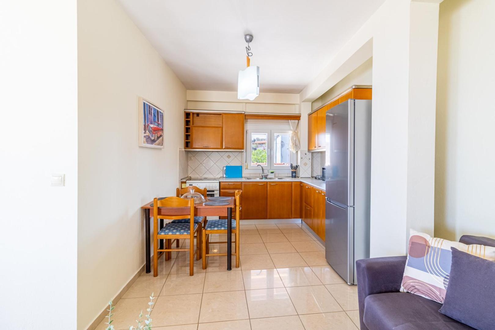 Apartmán Finas Penthouse,Private Terrace,Great View,Mins From Sea Kavala Exteriér fotografie